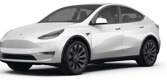 TESLA MODEL Y 2022 7SAYGDEF4NF415658 image